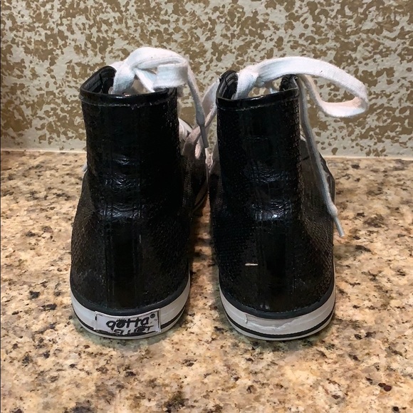 Black sequence high tops - Picture 4 of 5